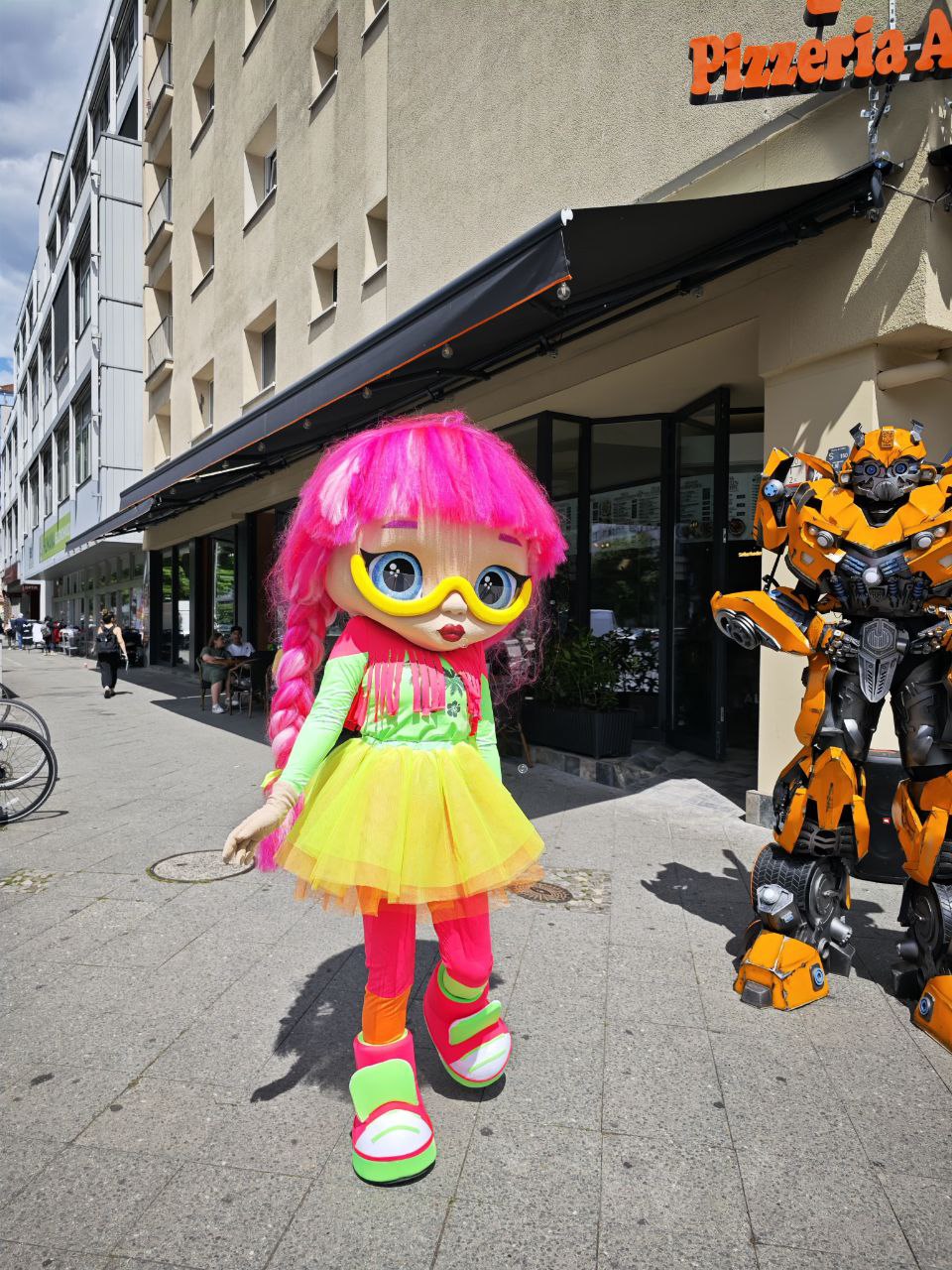 Neon-Puppe